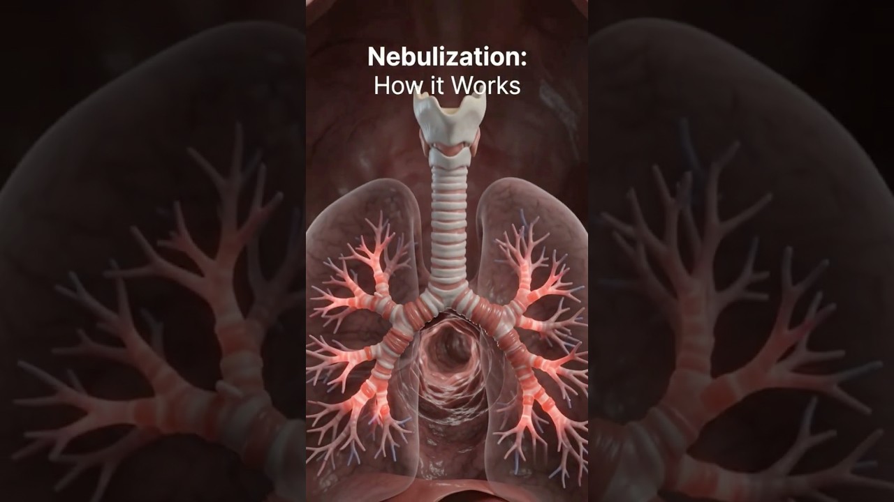 Nebulizer Kaise Kaam Karta Hai? | Nebulization Procedure | 3D Animation in Hindi