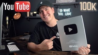 Youtube 100K Silver Play Button Creator Award - Itruststream