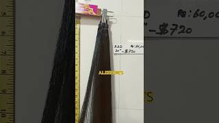 48 inch Long Natural Human Hair | 30&quot; Remy Double Drawn