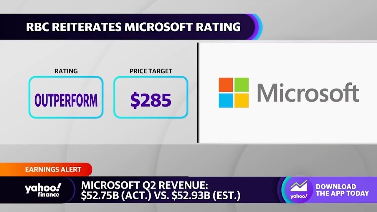 Analyst says Microsoft earnings 'bode well' for other software companies