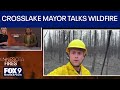 Crosslake Mayor Jackson Purfeerst gives Flanders wildfire update