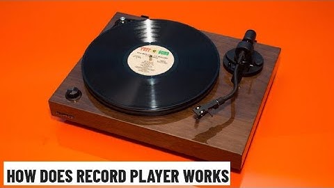 How does record player works [3d animation] #3d #animation