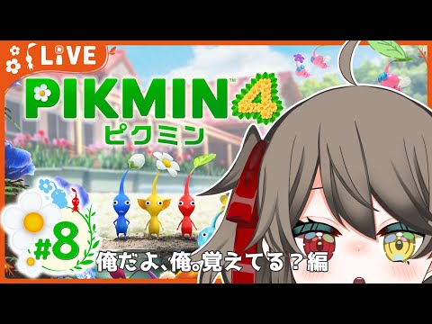 【 ピクミン４ 】#8 俺だよ、俺。覚えてる？【 烏羽やや / Vtuber 】