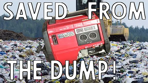 Turn Trash into Treasure - Reviving an Old Honda Generator