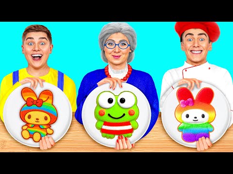 Provocare De Gătit: Eu vs Bunica | Trucuri Culinare Creative TeenDO Challenge