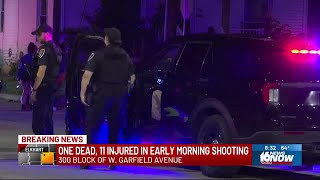 1 Dead, 11 Injured In Overnight Shooting In Elkhart