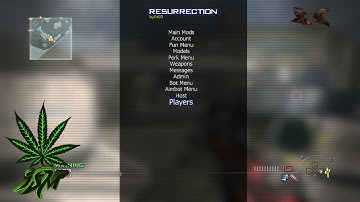[MW2/1.14] Resurrection SPRX Mod Menu FREE LOBBY Unfair Aimbot!, Bots & More + DOWNLOAD