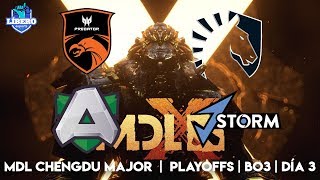 Dota 2 Live En vivo | MDL Chengdu Major | Team Liquid vs J.Storm | Playoffs | Día 3
