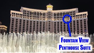 Fountain View Penthouse Suite at the Bellagio Las Vegas
