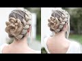 French Flower Updo - DIY Tutorial