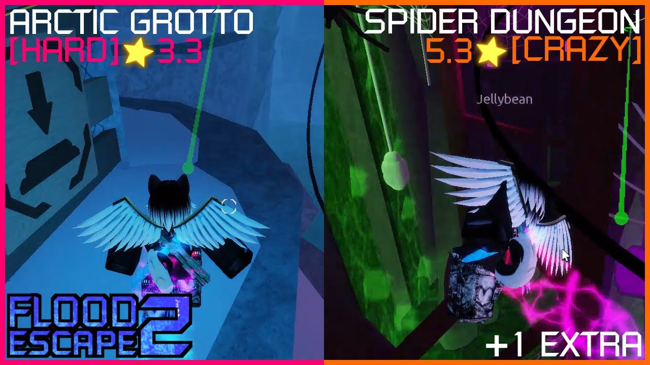 [Roblox: FE2] Arctic Grotto and Spider Dungeon Gameplay - YouTube