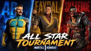 Mortal Kombat 1 ALL STAR TOURNAMENT: Faysal, SnakeDoe, AttackPotency + More screenshot 4