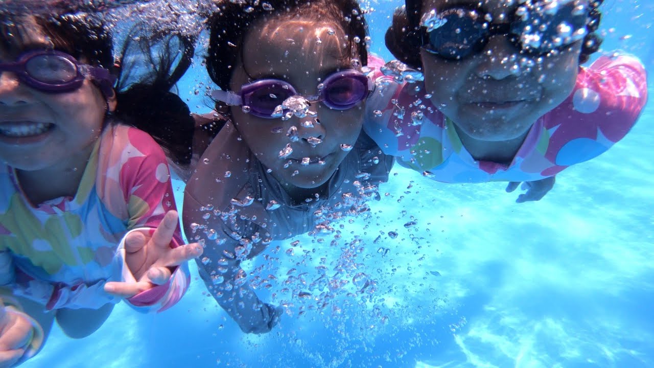【夏の思い出】2家族でプール🏊‍♂️
