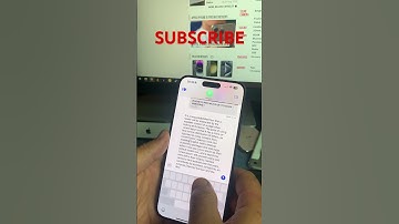 IPHONE KEYBOARD INTO A TRACKPAD! #iphone15promax #apple