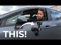 How to film a cinematic car by yourself  dji osmo action 4