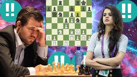 Perfect chess game 3, Tania Sachdev vs Magnus Carlsen