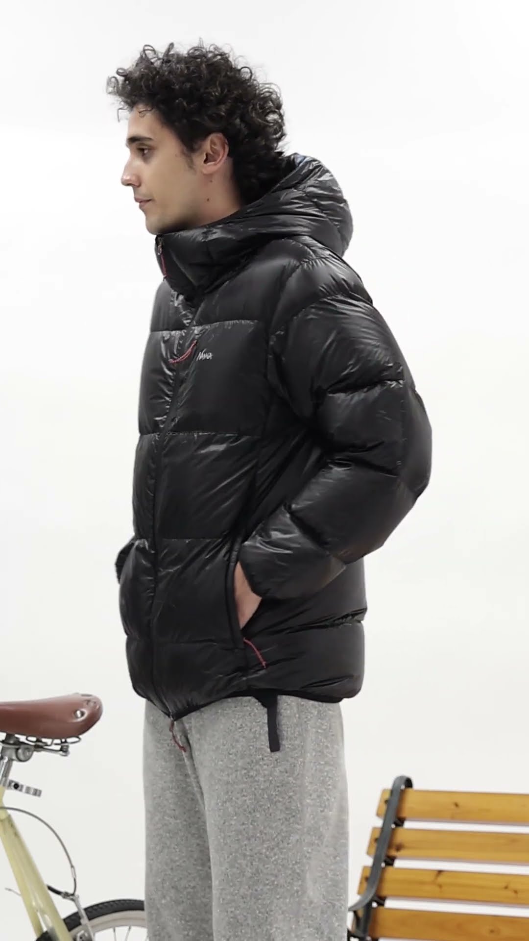 NANGA 〉MOUNTAIN LODGE DOWN HOODIE JACKET - YouTube