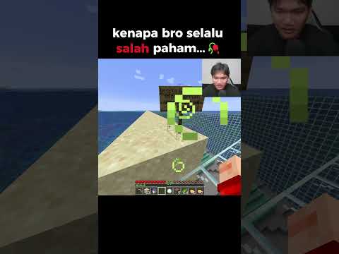 Salah Paham😭🙏 #minecraft #rizkigameon #shorts