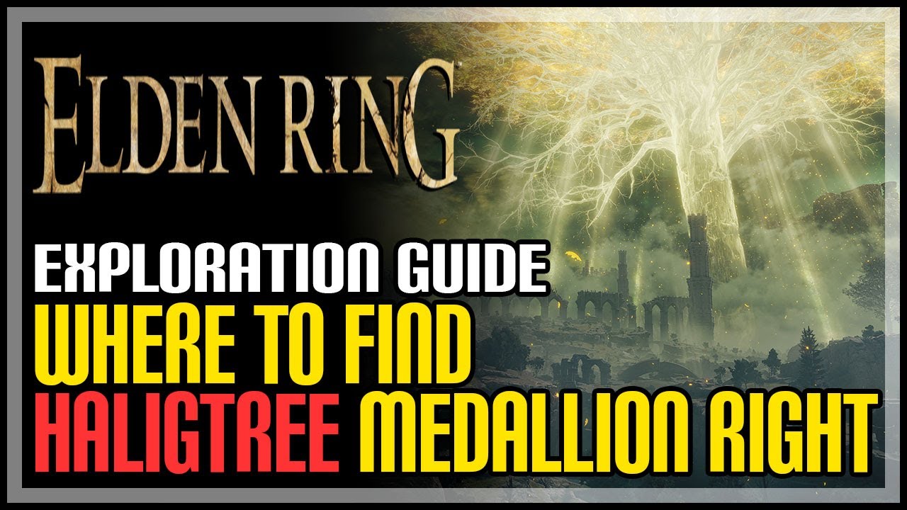 Right Haligtree Secret Medallion Elden Ring YouTube