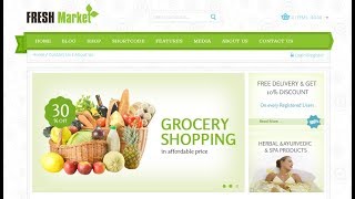 Freshmart Woocommerce : Theme Installation (WCM010002) screenshot 3