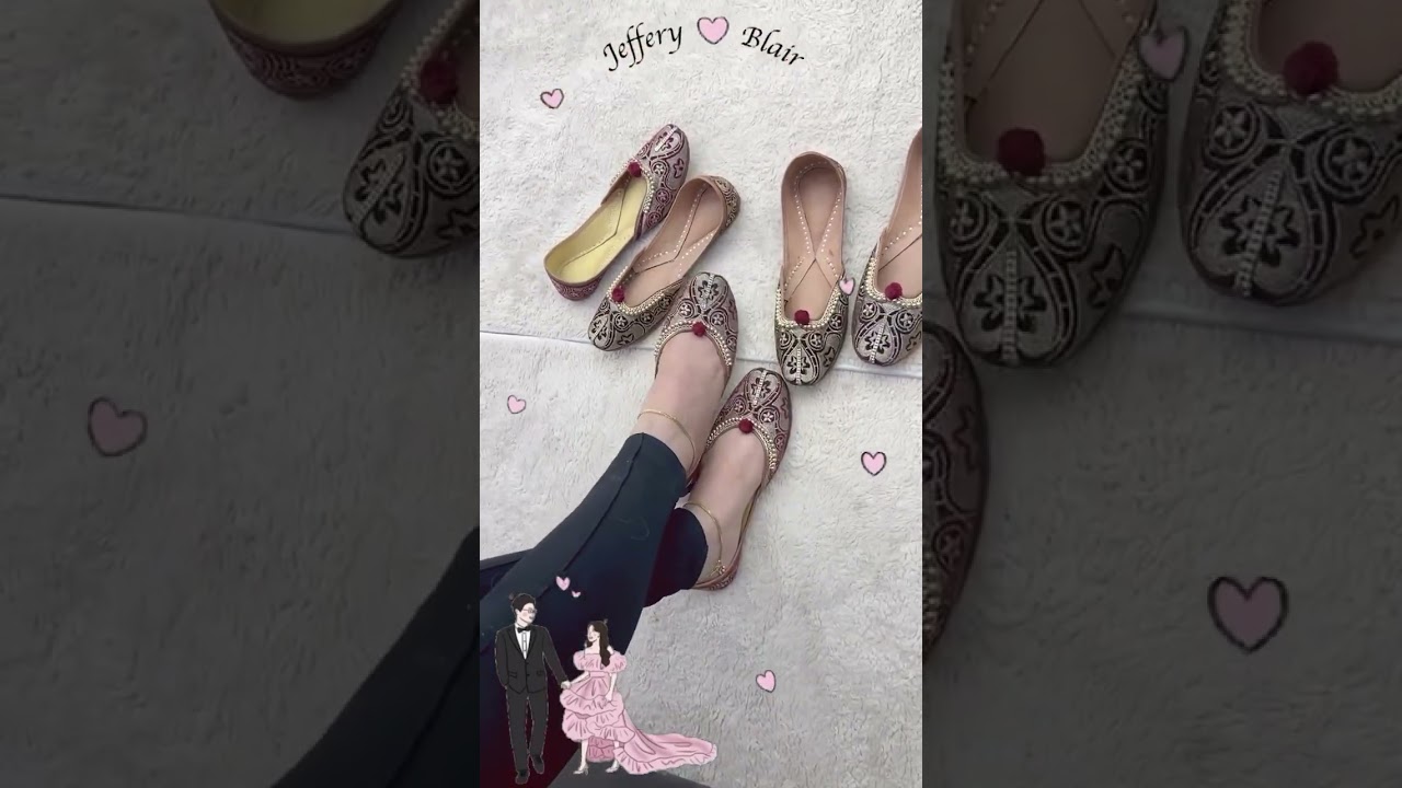 zari work Punjabi jutti in different colours available 