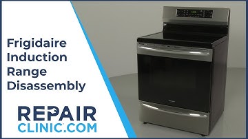 Frigidaire Induction Range Disassembly - Model GCRI3058AFD