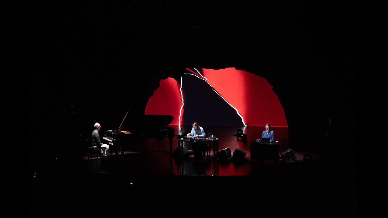 Christina Vantzou, Michael Harrison and John Also Bennett  - Raga Bageshri (Alap) - Live in a cave