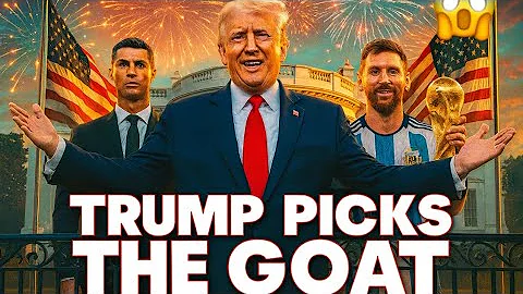 Trump Breaks Silence on Messi vs Ronaldo GOAT Debate