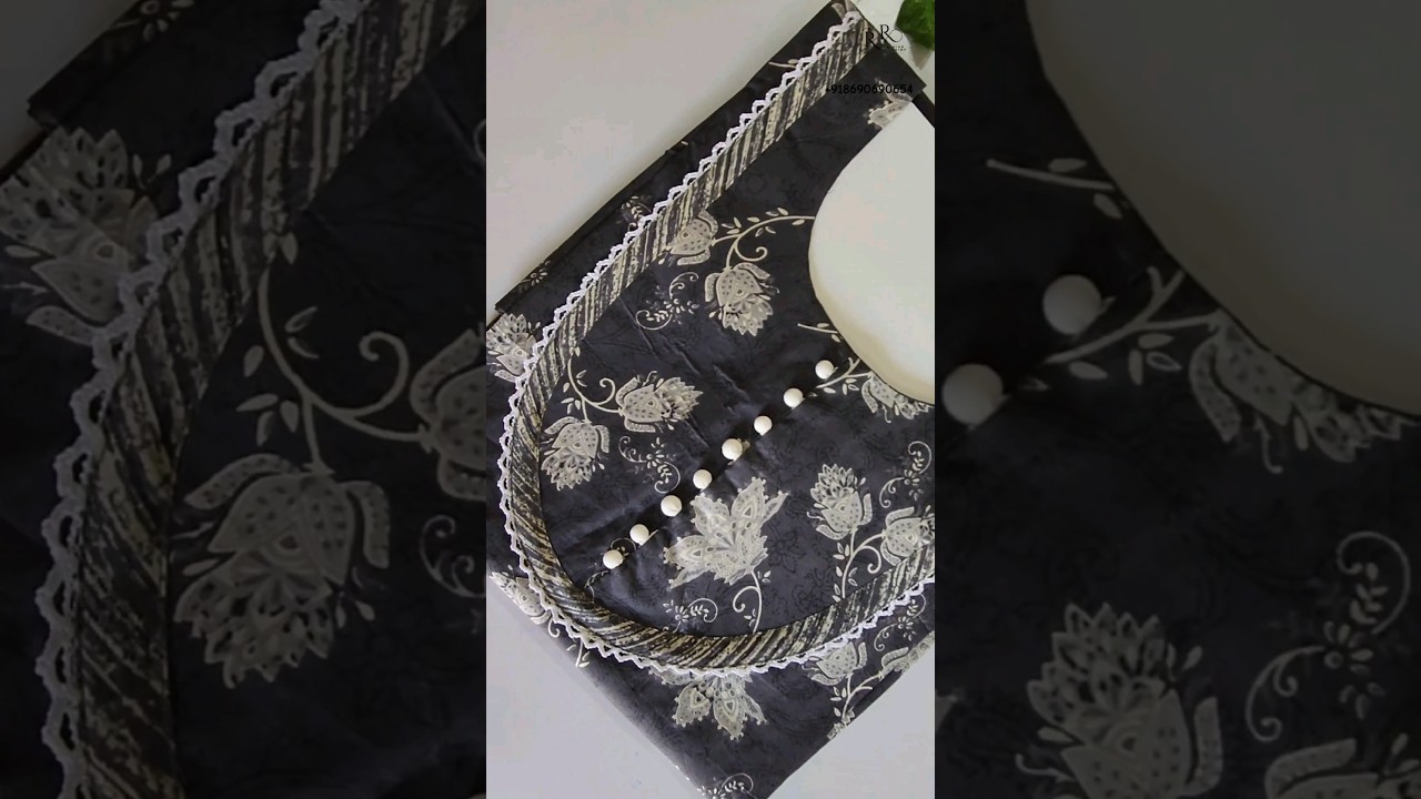 Easy Kurti Neck Design For Beginners / 