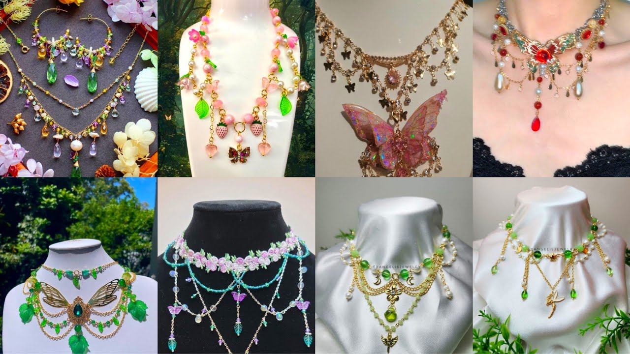 MAGICAL Cottagecore Fairy Flower Jewelry Set Found!@healthyandbeautifulworld8310