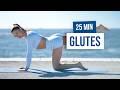 25 MIN GLUTE WORKOUT - No Equipment, Low Impact, Home Workout, Knee Friendly