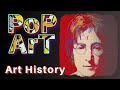 What is Pop Art Painting Style Movement History Documentary Lesson Tutorial (Warhol - Lichtenstein)