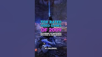 Top Rated Games of 2009! #shorts