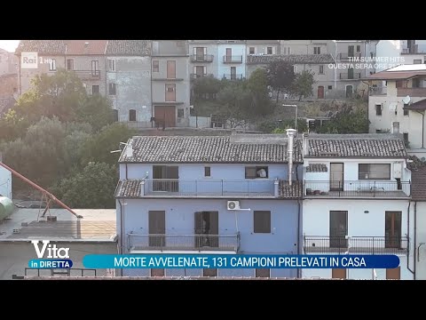 Video Morte avvelenate da ricina, 131 campioni prelevati in casa - Vita in diretta 31/07/2026