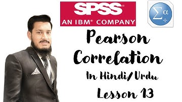 Pearson Correlation II Lesson 13 II SPSS Complete Training in Urdu-Hindi