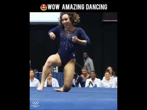 Dancing Katelyn Ohashi - Gymnastics Floor Routine - YouTube