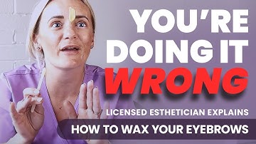 How to Wax Your Eyebrows at Home: Easy Tutorial