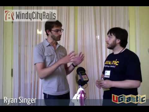 Thumbnail for Interview with Ryan Singer at WindyCityRails 2012