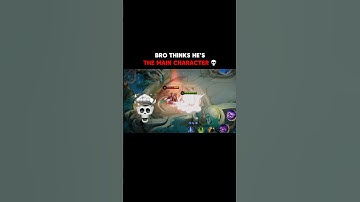 BRO THINKS HE’S THE MAIN CHARACTER 💀 #mlbb #mobilelegends #MLBBCreator #MLBBNEXT2025 #Dyr #dyrroth