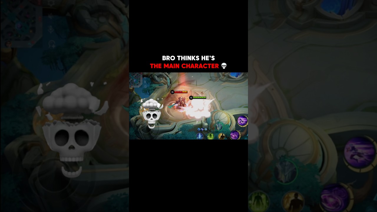 BRO THINKS HE’S THE MAIN CHARACTER 💀 