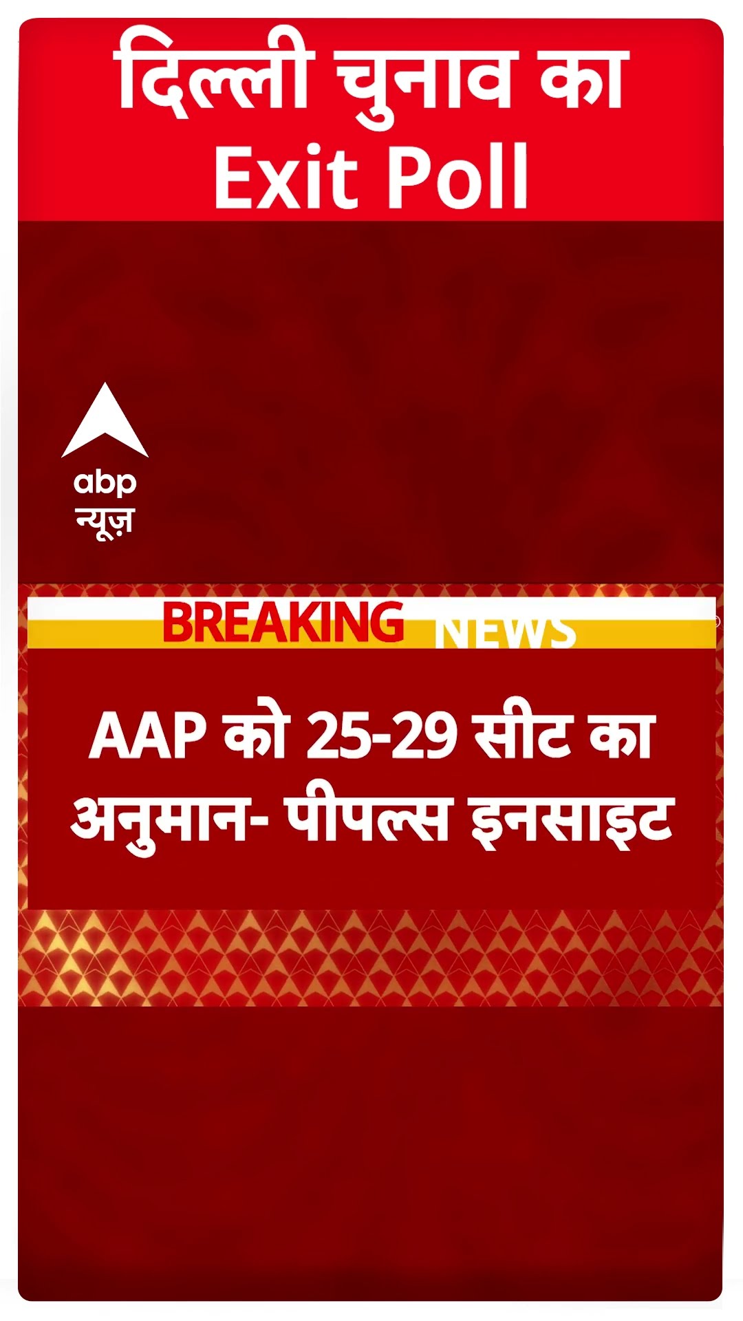 Delhi Exit Poll 2025: चौथे एग्जिट पोल में बन रही बीजेपी की सरकार | ABP Shorts