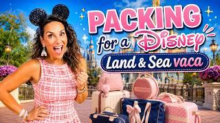 Everything I Pack for Two Weeks After WLS | PACK WITH ME FOR DISNEY WORLD & A DISNEY CRUISE! 🏰