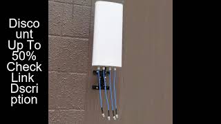 AT&amp;T Verizon T-Mobile 4x4 MIMO External Panel 5G 4G LTE Antenna Long Range 698-4000MHz WiFi Antenna