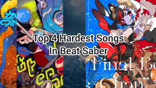 The Top 4 Hardest Songs in Beat Saber