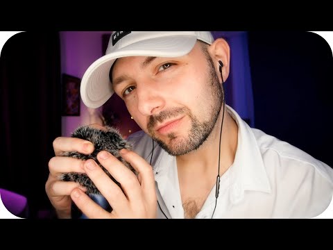 ASMR FAST & AGGRESSIVE FLUFFY MIC SCRATCHING MOUTH SOUNDS