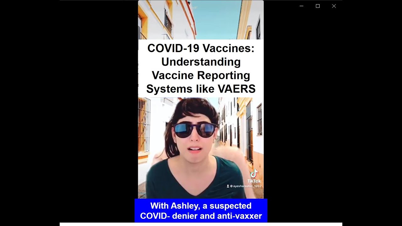 VAERS is a SELF-REPORTING COVID-19 vaccine reporting system!