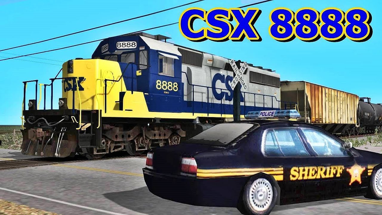 CSX 8888 INCIDENT - YouTube
