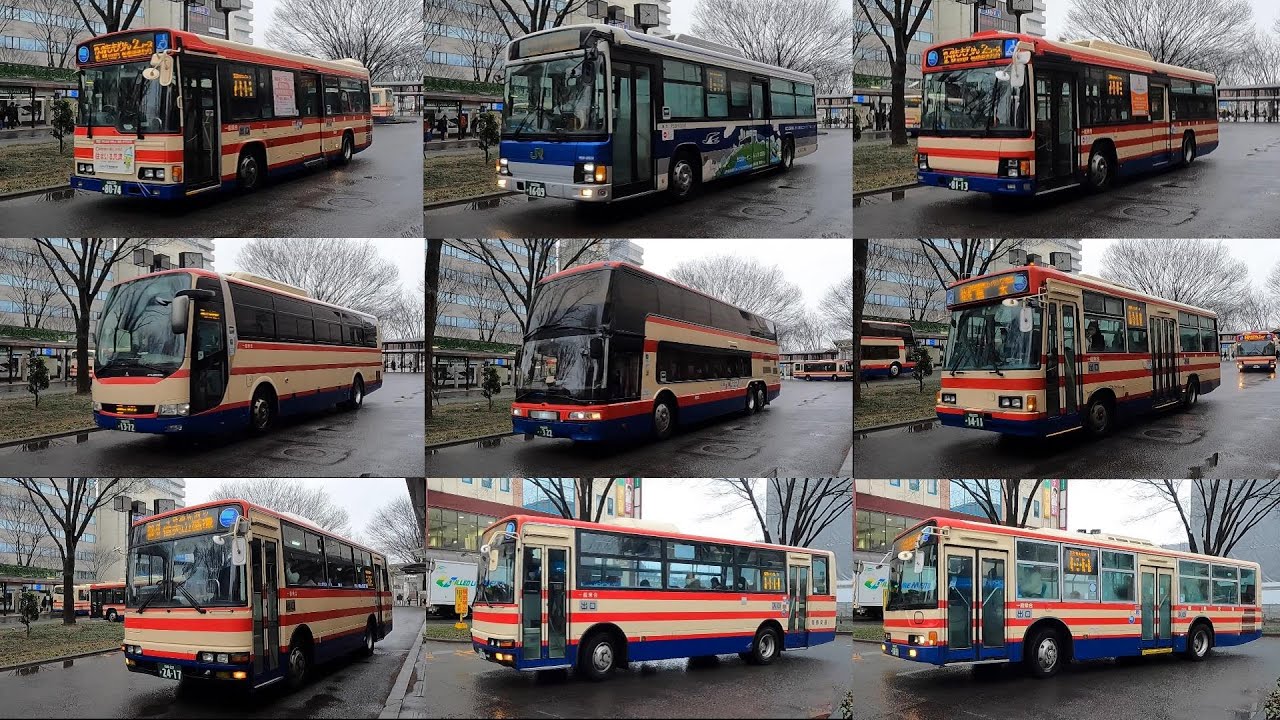 バスがいっぱい福島駅