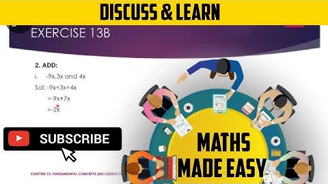 FUNDAMENTAL CONCEPTS EXERCISE-13B PART 2/ICSE MATHS ||7 CLASS MATHS||Addition of ALGRBRIC EXPRESSION