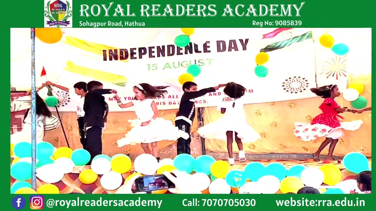 Disco Diwane | Kids dance performance | Royal Readers Academy #independenceday